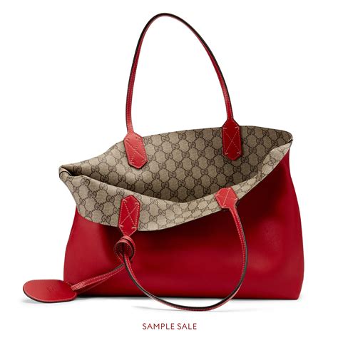 gucci small gg supreme tote|gucci gg supreme reversible tote.